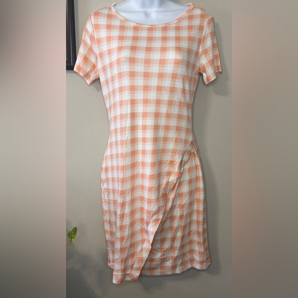 41 Hawthorn Pink Plaid Mini Dress - Picture 10 of 10